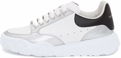 Alexander McQueen Oversized Court Trainer 'White Silver' 662663-WIA96-9455 Alexander McQueen Oversized Court Trainer 'White Silver' 662663-WIA96-9455