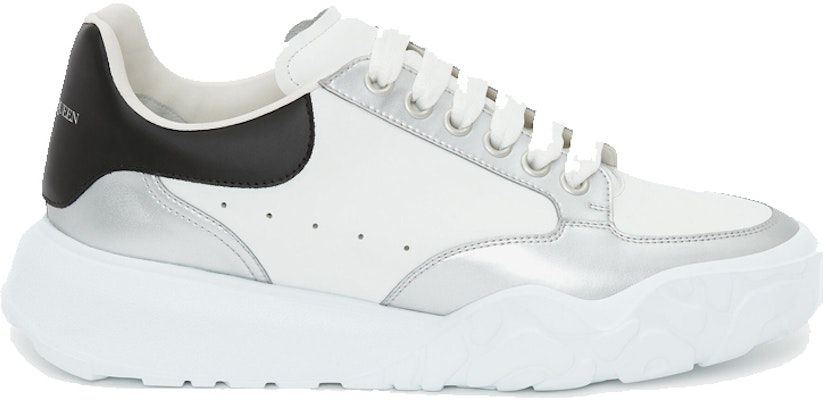 Alexander McQueen Oversized Court Trainer 'Putih Perak' 662663-WIA96-9455 Order Alexander McQueen Oversized Court Trainer 'Putih Perak' 662663-WIA96-9455