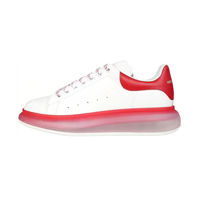 Alexander McQueen Oversized Larry Sneakers 'White Red'