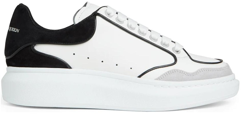 Alexander McQueen Zapatillas de Cuero Oversized 'Blanco Negro' 777300WIE9J8732 Order Alexander McQueen Zapatillas de Cuero Oversized 'Blanco Negro' 777300WIE9J8732