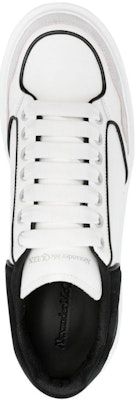 Alexander McQueen Zapatillas de Cuero Oversized 'Blanco Negro' 777300WIE9J8732 Purchase Alexander McQueen Zapatillas de Cuero Oversized 'Blanco Negro' 777300WIE9J8732