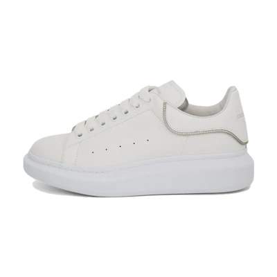 Alexander McQueen Oversized Low-Top Sneakers 'Beige White'