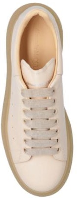 Alexander McQueen Oversized Low-Top Sneakers 'Beige' 709817WIBNY2404 Shop Alexander McQueen Oversized Low-Top Sneakers 'Beige' 709817WIBNY2404