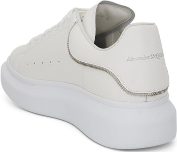 Alexander McQueen Oversized Low-Top Sneakers 'Beige White' Lelaki Wanita 688521WIB9P9071 Details for Alexander McQueen Oversized Low-Top Sneakers 'Beige White' Lelaki Wanita 688521WIB9P9071