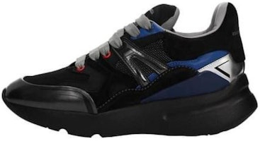 Alexander McQueen Oversized Patchwork Runner 'Cocktail Black' 526206-WHSJ1-8485 Alexander McQueen Oversized Patchwork Runner 'Cocktail Black' 526206-WHSJ1-8485