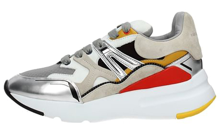 Alexander McQueen Oversized Patchwork Runner 'Cocktail White' 526201-WHSJ3-8469