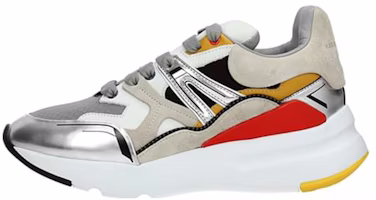 Alexander McQueen Oversized Patchwork Runner 'Cocktail White' 526201-WHSJ3-8469 Alexander McQueen Oversized Patchwork Runner 'Cocktail White' 526201-WHSJ3-8469