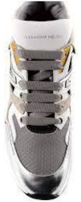 알렉산더 맥퀸 오버사이즈 패치워크 스니커즈 (화이트) 526201-WHSJ3-8469 Purchase 알렉산더 맥퀸 오버사이즈 패치워크 스니커즈 (화이트) 526201-WHSJ3-8469