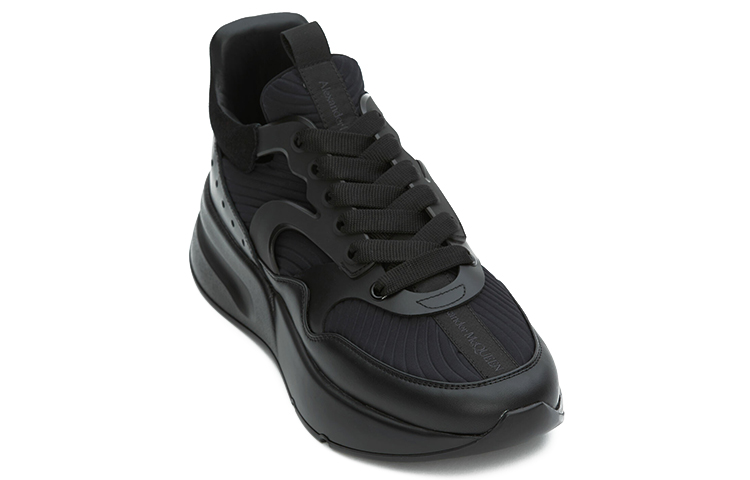 Order Alexander McQueen Zapatillas Oversized Runner 'Negro' 604281-WHXI1-1081