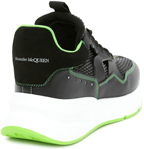 알렉산더 맥퀸 오버사이즈 러너 '블랙 그린' 662689WIAB31323 Purchase 알렉산더 맥퀸 오버사이즈 러너 '블랙 그린' 662689WIAB31323
