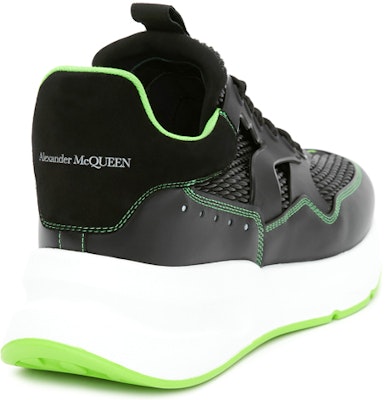 Alexander McQueen Oversized Runner 'Black Green' 662689WIAB31323 Purchase Alexander McQueen Oversized Runner 'Black Green' 662689WIAB31323