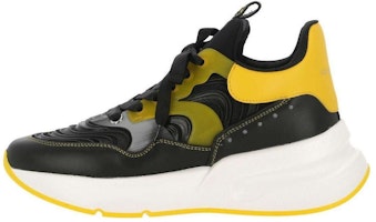 Alexander McQueen Oversized Runner 'Black Yellow' 712511-WICEK-1592 Alexander McQueen Oversized Runner 'Black Yellow' 712511-WICEK-1592