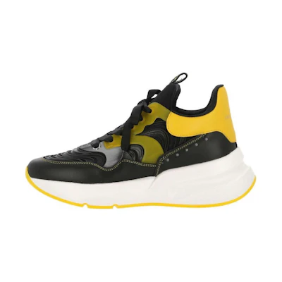 Alexander McQueen Oversized RNNR 'Black Yellow'
