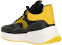 Shop Alexander McQueen Oversized Runner 'Hitam Kuning' 712511-WICEK-1592