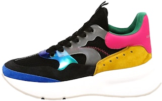 Alexander McQueen Oversized Runner 'Colorblock - Iridescent' 662691WHWJC9415 Alexander McQueen Oversized Runner 'Colorblock - Iridescent' 662691WHWJC9415