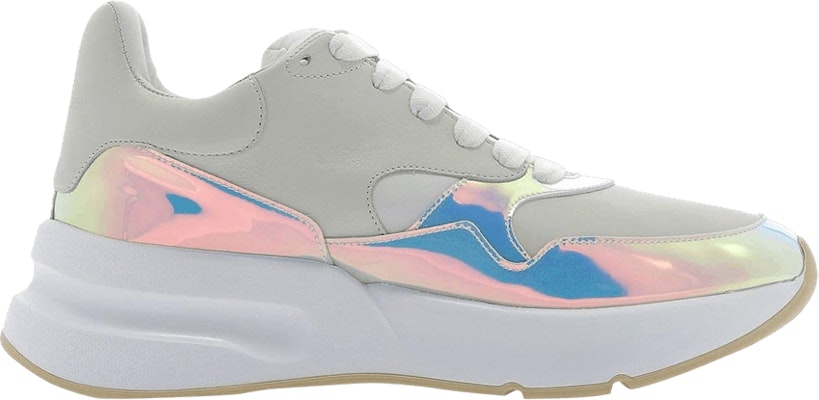 Alexander McQueen Oversized Runner 'Krem Iridescent' 552042-WHDD2-9092 Buy Alexander McQueen Oversized Runner 'Krem Iridescent' 552042-WHDD2-9092