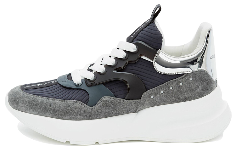 Alexander McQueen Oversized Runner 'Grey Navy' 604281-WHBGP-1232