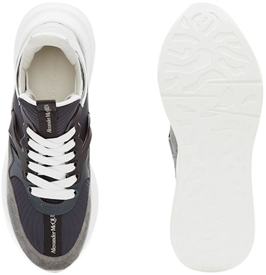 Alexander McQueen Oversized Runner 'Grey Navy' 604281-WHBGP-1232 Purchase Alexander McQueen Oversized Runner 'Grey Navy' 604281-WHBGP-1232
