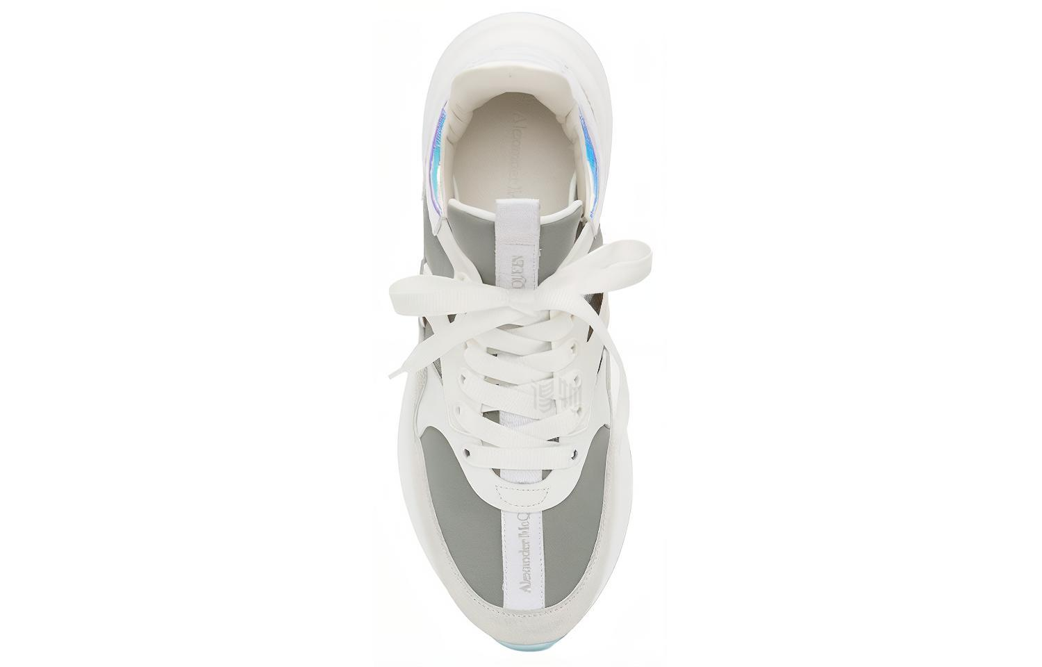 Shop Alexander McQueen Oversized Runner ''Iridescente'' 610818-WHWJ6-9258