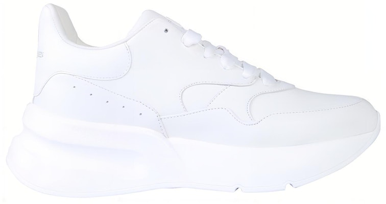 Alexander McQueen Oversized Runner 'Optical White' 575425 WHRU3 9065 Order Alexander McQueen Oversized Runner 'Optical White' 575425 WHRU3 9065