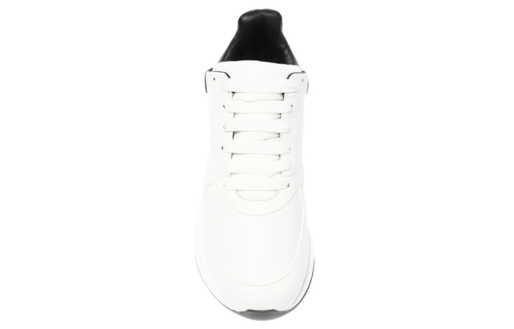 Shop Alexander McQueen Oversized Runner ''Blanc Noir'' 553683-WHRU3-9034