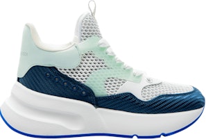 Alexander McQueen Oversized Runner 'White Blue Mint' 729610-W4V82-4588 Alexander McQueen Oversized Runner 'White Blue Mint' 729610-W4V82-4588