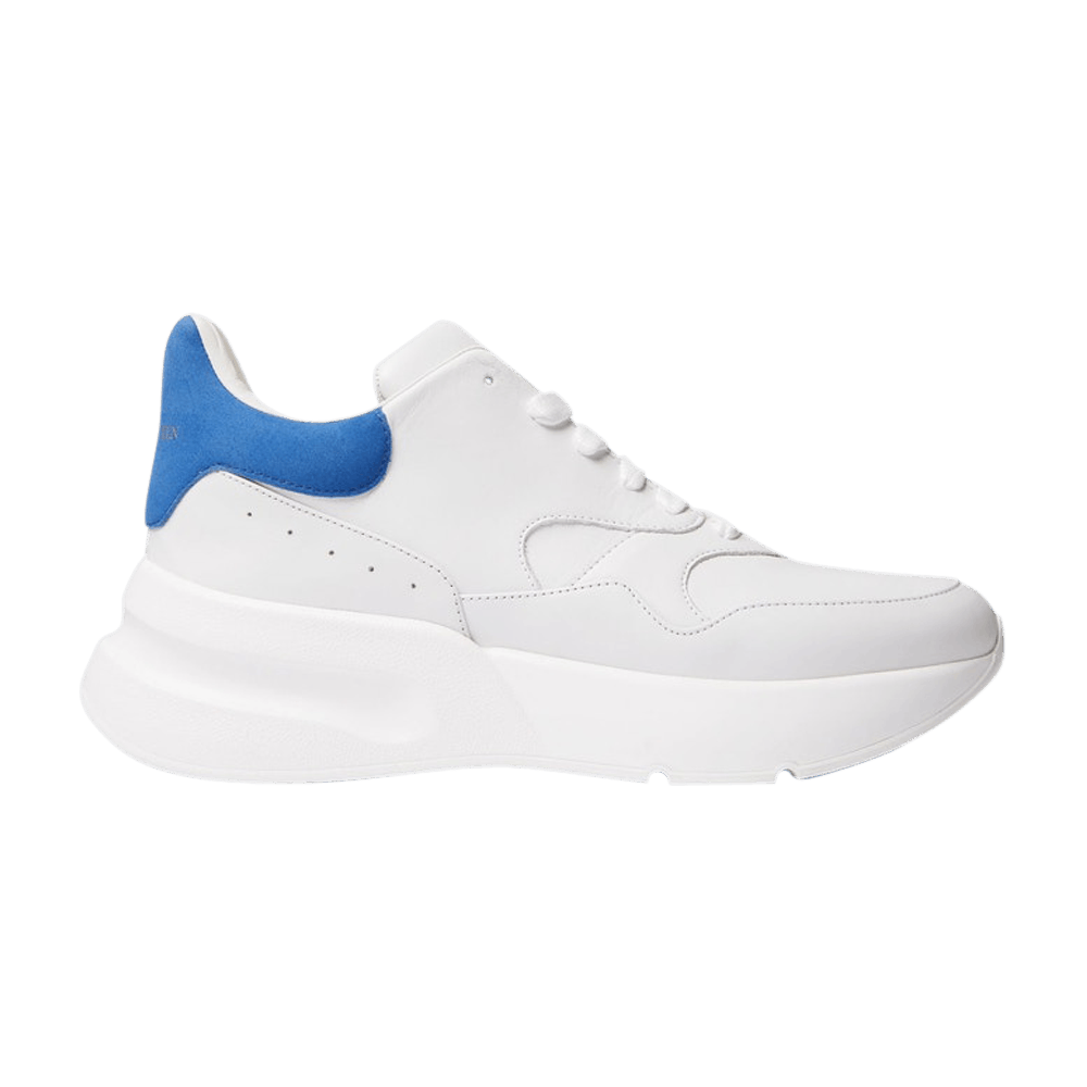 Alexander McQueen Oversized Runner 'White Electric Blue' 575425-WHRUB-9124