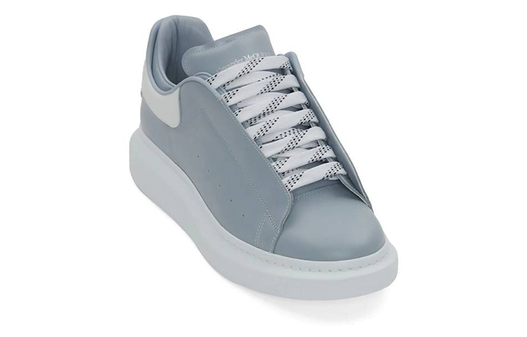 Order Alexander McQueen Sepatu Oversized 'Battleship Grey' 735773WHGPC1688