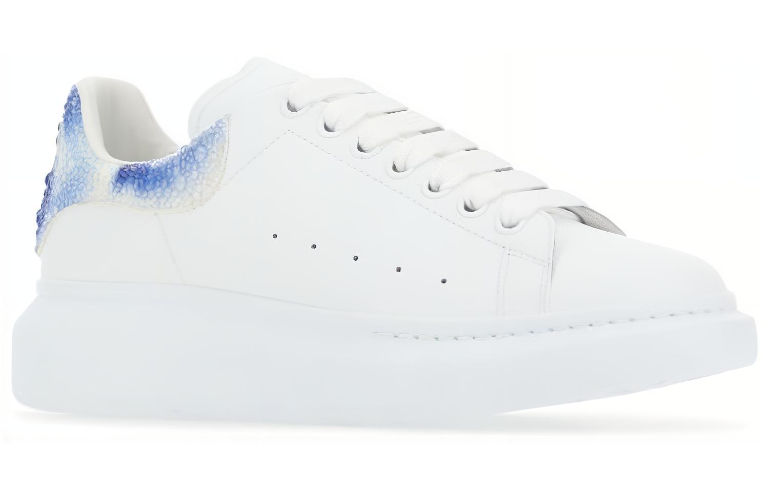 Order Alexander McQueen Sneakers Oversize ''Bianco Iridescente Blu'' 730085WICY48912