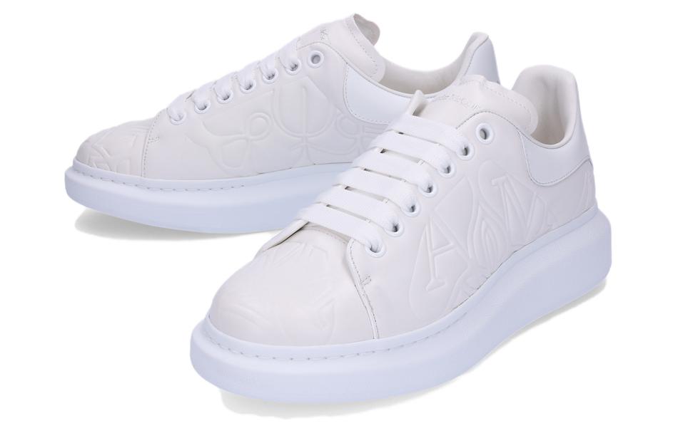 Lookbook Alexander McQueen Oversized Schuhe ''Gesteppte Weiß'' 735767WID719000
