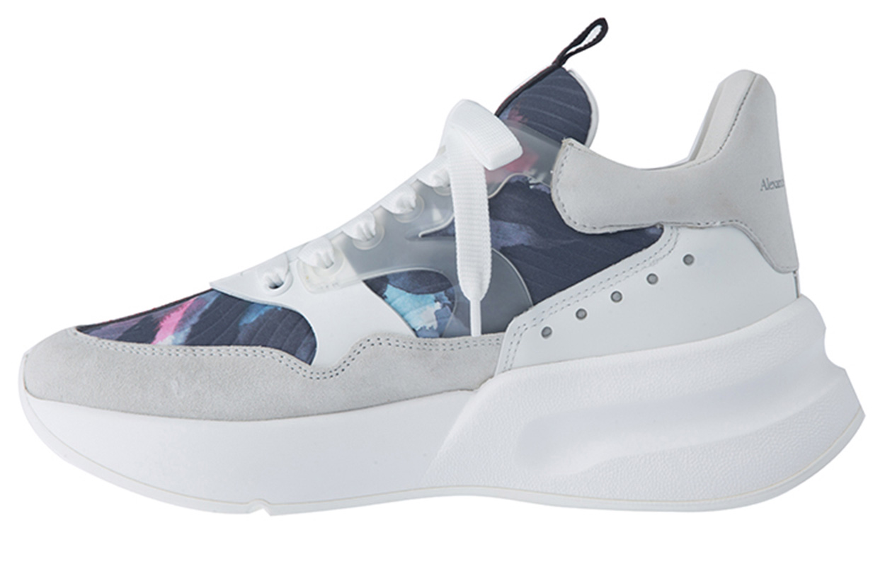 Buy Alexander McQueen Zapatillas Oversized 'Blanco Azul Multicolor' 610819WHXL29169
