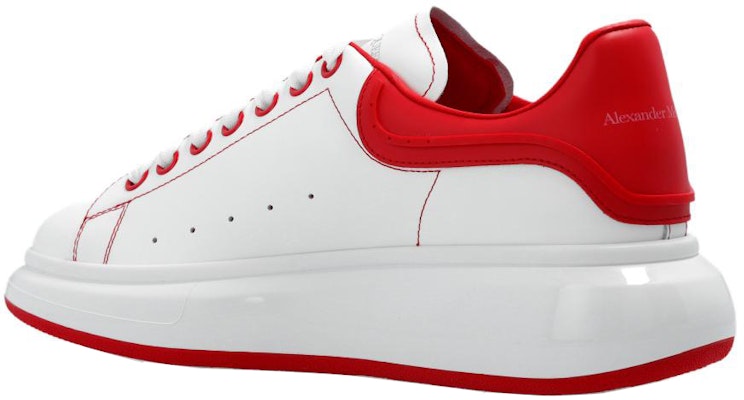 Alexander McQueen Zapatillas Oversized 'Blanco Rojo Contorno' 735774WICYV9676 Lookbook Alexander McQueen Zapatillas Oversized 'Blanco Rojo Contorno' 735774WICYV9676