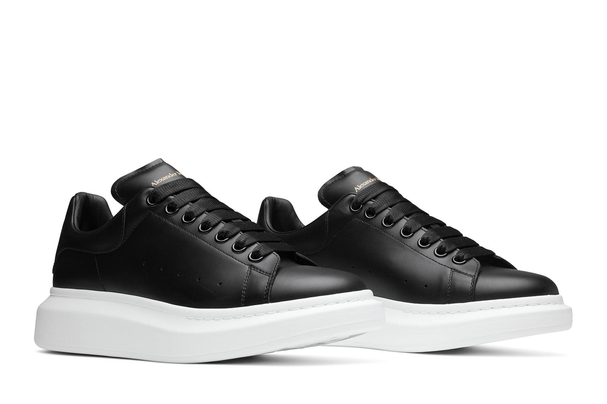 Cheap Alexander McQueen Oversized Sneaker 2019 'Hitam' 553680-WHGP5-1000
