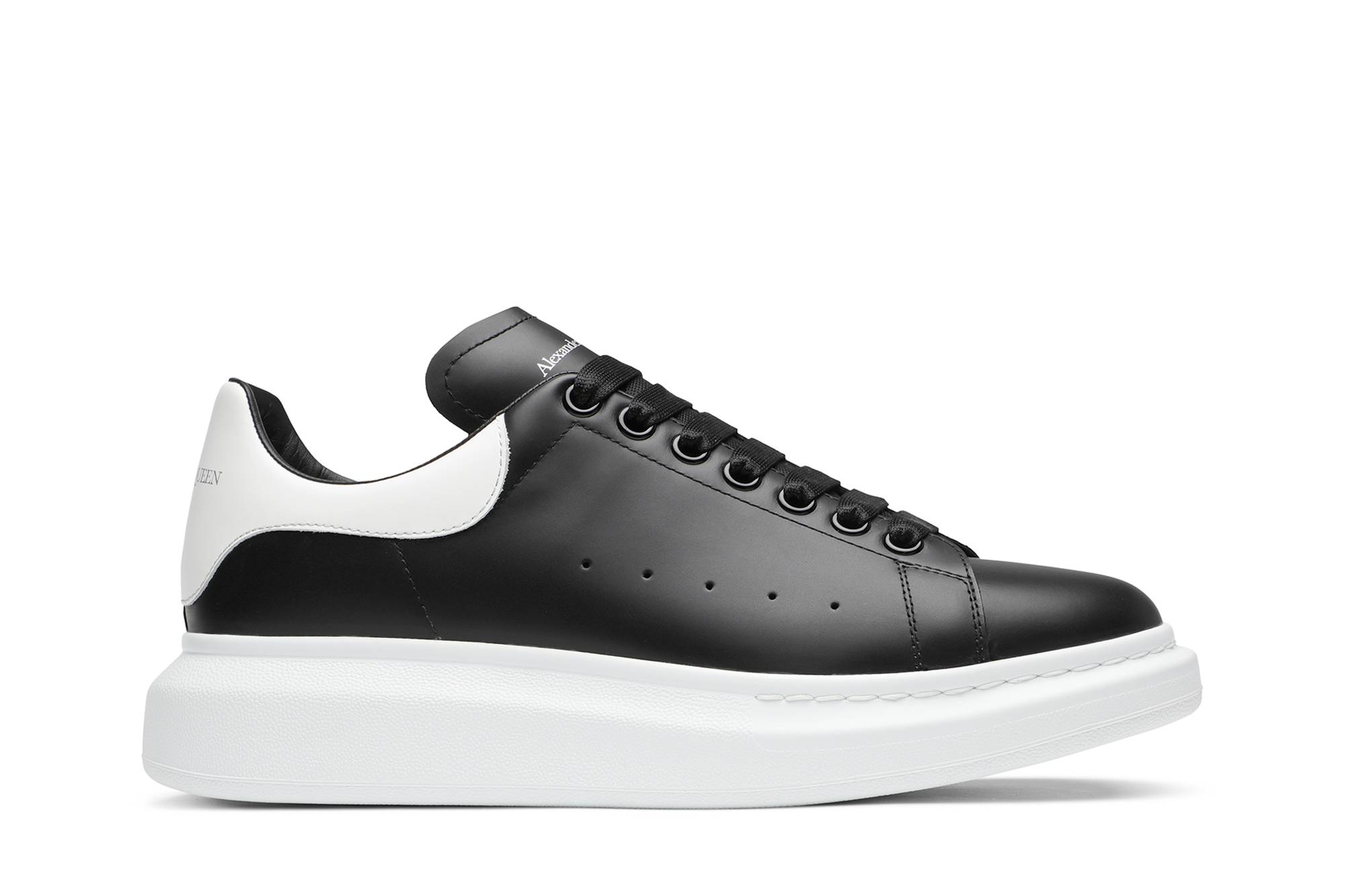 Alexander McQueen Oversized Sneaker 2019 'Black White' 553680-WHGP5-1070