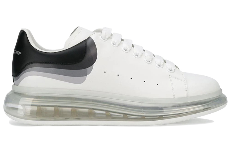 Alexander McQueen Oversized Sneaker '3-D - White Black' 圖 2