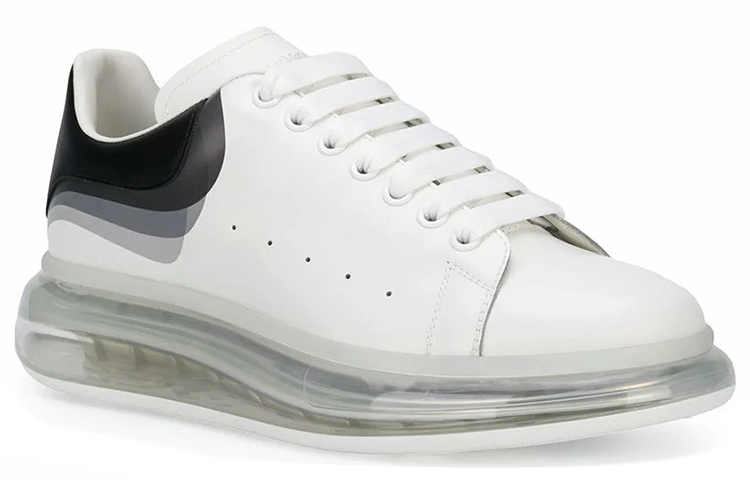 Alexander McQueen Oversized Sneaker '3-D - White Black' 圖 3