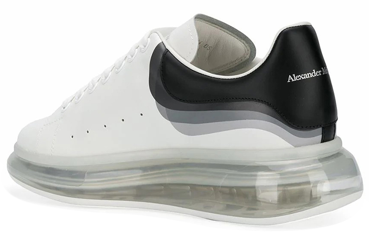 Alexander McQueen Oversized Sneaker '3-D - White Black' 圖 4