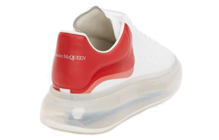 Shop Zapatillas Alexander McQueen Oversized '3-D - Blanco Rojo' 604233WHX999676