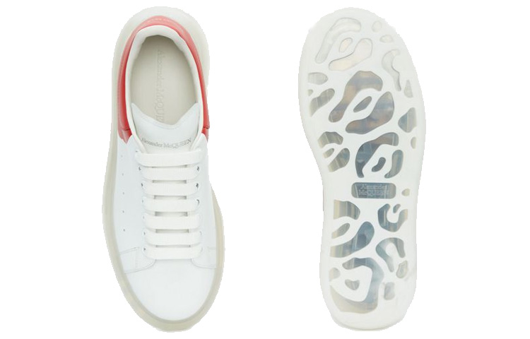 Purchase Zapatillas Alexander McQueen Oversized '3-D - Blanco Rojo' 604233WHX999676