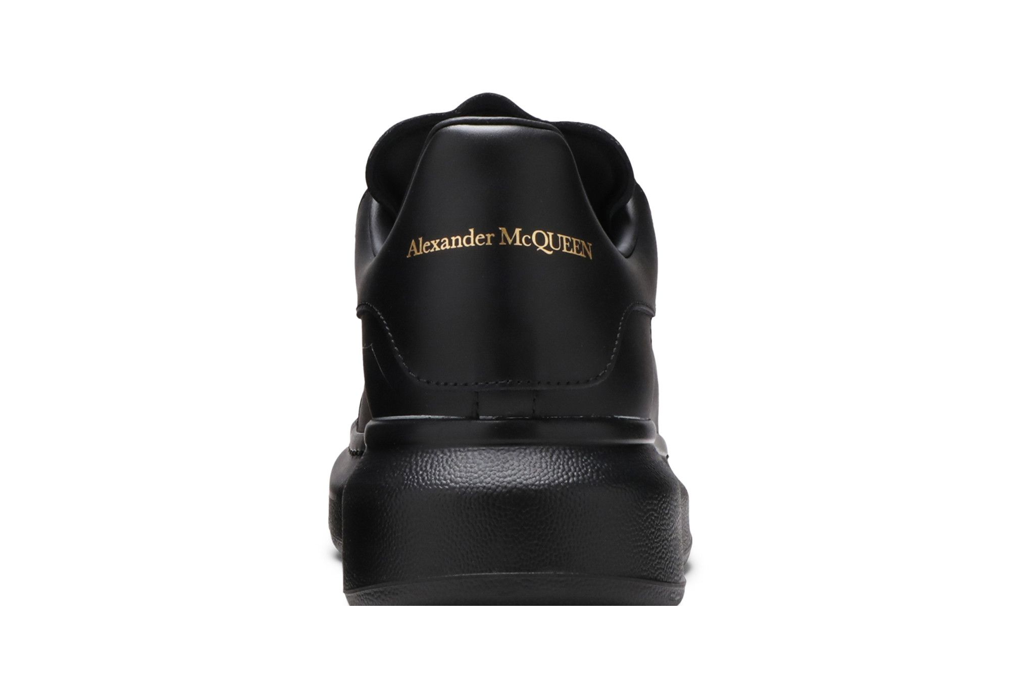 Cheap Alexander McQueen Oversized Sneaker ''Ganz Schwarz'' 553761-WHGP0-1000