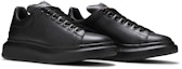 Cheap Alexander McQueen Kasut Oversized 'All Black' 553761-WHGP0-1000
