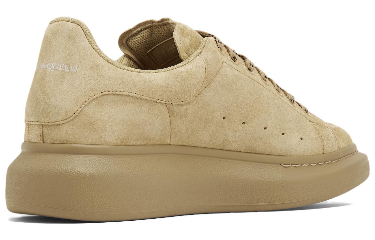 Shop Alexander McQueen Zapatillas Oversized 'Beige Suede' 688520WIA5L2116
