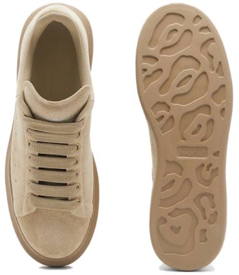 Alexander McQueen Oversized Sneaker 'Beige Suede' 688520WIA5L2116 Purchase Alexander McQueen Oversized Sneaker 'Beige Suede' 688520WIA5L2116