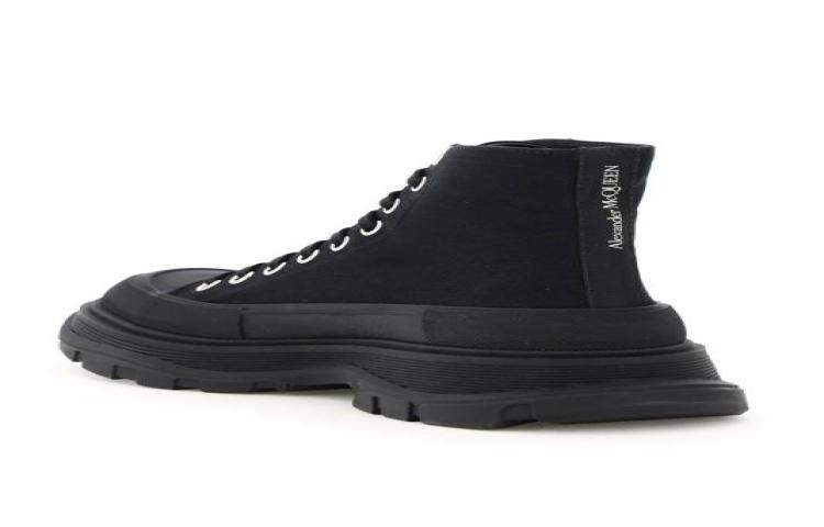 Buy 亚历山大·麦昆 黑色大码运动鞋 212527NSN000004_1000