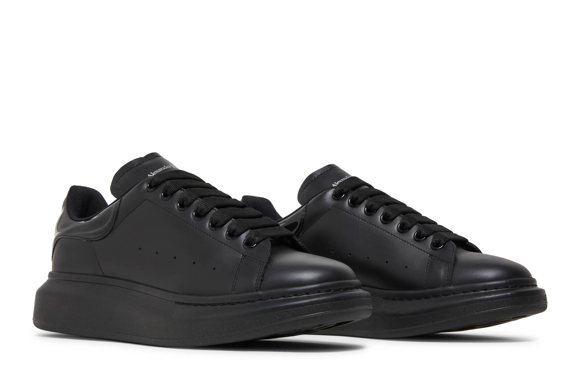 Cheap Alexander McQueen Sneakers 'Black' Lelaki & Perempuan 682399WIB911000