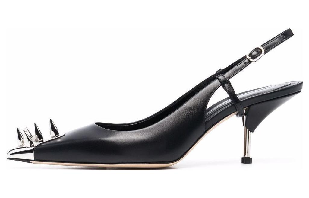 Buy 알렉산더 맥퀸 오버사이즈 스니커즈 (블랙) 686936WHWQ11081