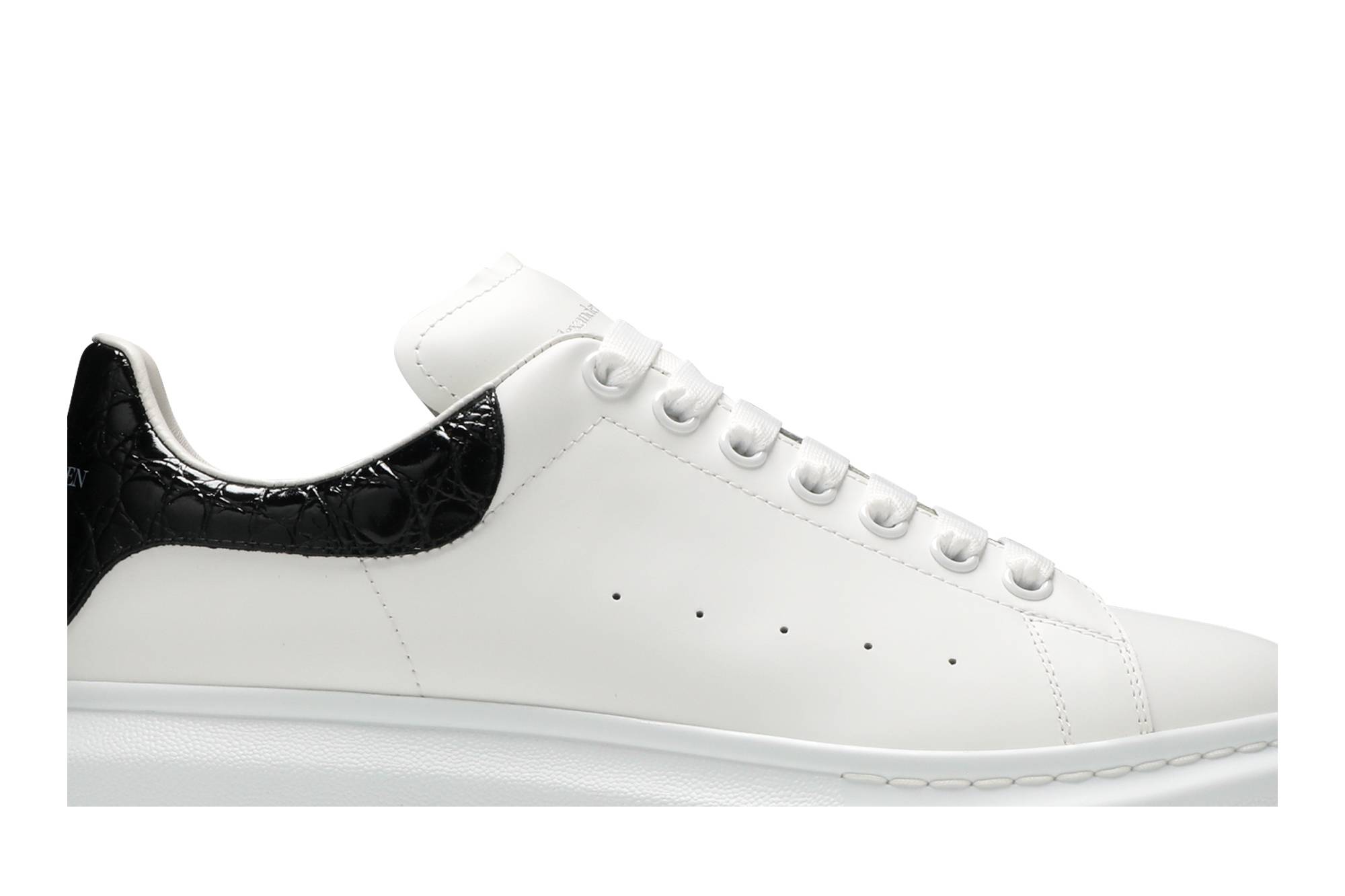 Order アレキサンダー・マックイーン　オーバーサイズスニーカー　黒クロコ 625162-WHYB8-9061
