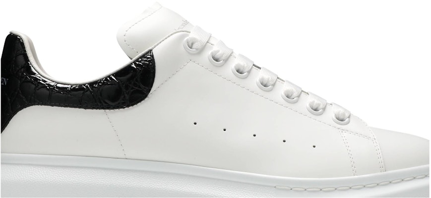 Alexander McQueen亞歷山大麥昆 時尚板鞋 男款 白黑 Order Alexander McQueen亞歷山大麥昆 時尚板鞋 男款 白黑