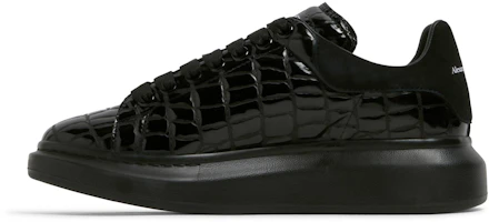 Lookbook Alexander McQueen Sneaker Oversize ''Coccodrillo Nero'' 625173-W4MU1-1000