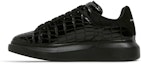Lookbook Alexander McQueen Oversized Sneaker 'Hitam Buaya' 625173-W4MU1-1000